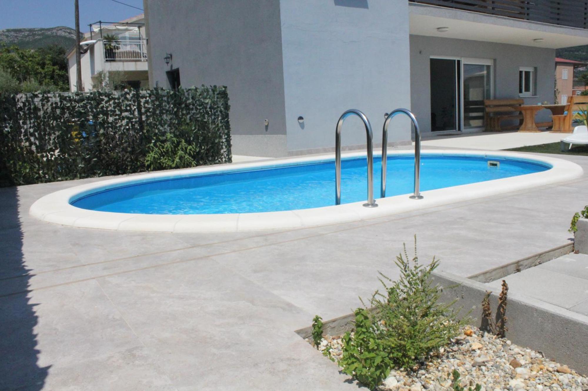 Villa Marta 3 Bedrooms, 2 Baths And Pool Kaštel Štafilić Esterno foto
